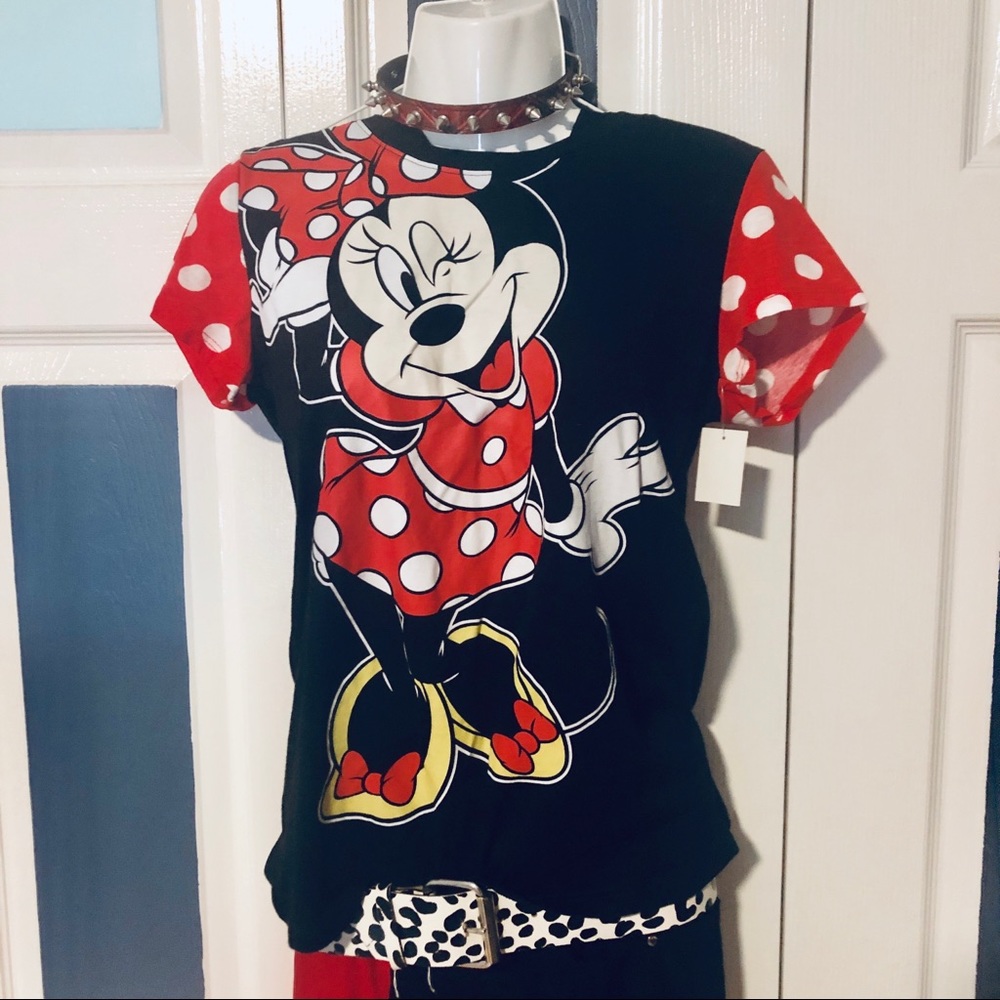 Unique Minnie Top With Hoodie